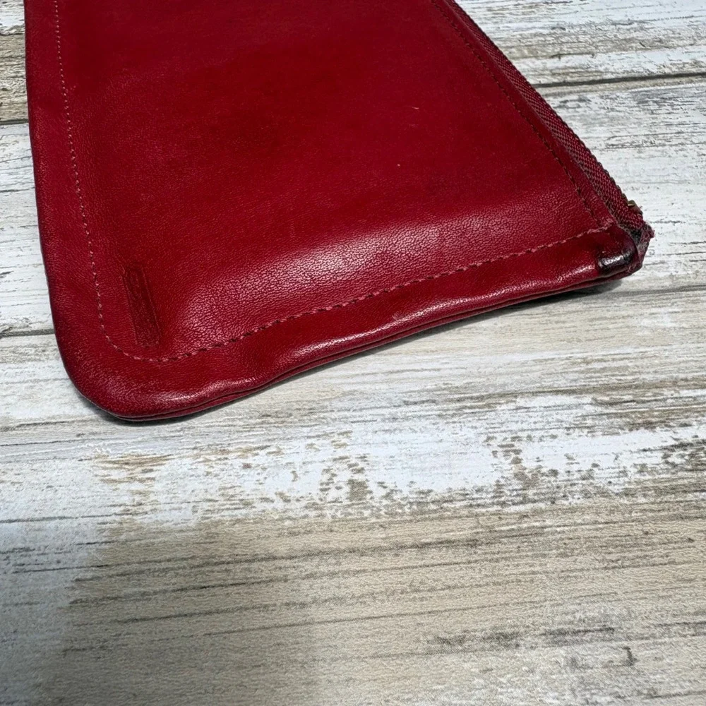 VTG Coach Bag Skinny Case Red 7170 90s  7.5